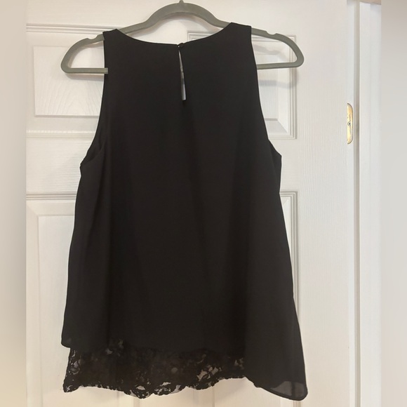 Xhilaration Layered Lace Blouse - Picture 2 of 3